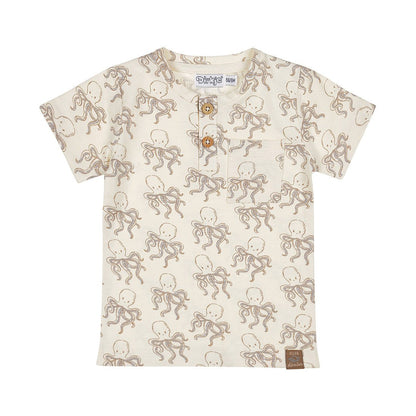 Camiseta con pulpos - Kool KidsDIRKJEKool KidsP54566Camiseta con pulpos2 AñosOff White