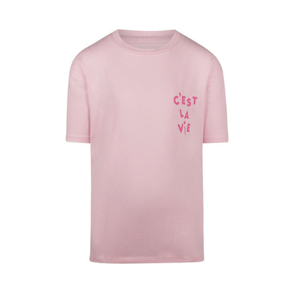 Camiseta rosa C'est la vie - Kool KidsNWMKool KidsP54083Camiseta rosa C'est la vie8 AñosLight pink