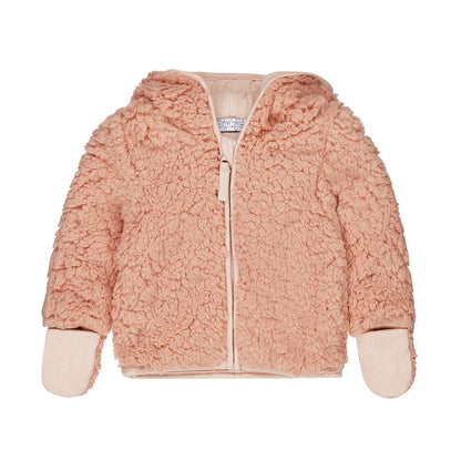 Cardigan con capucha para bebé - Kool KidsDIRKJEKool KidsQ52426Cardigan con capucha para bebé3 mesesRosa