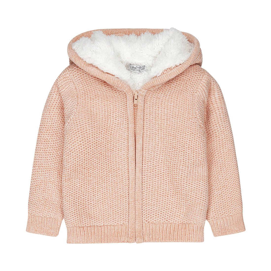 Cardigan con capucha para bebé - Kool KidsDIRKJEKool KidsQ52440Cardigan con capucha para bebé2 AñosRosa