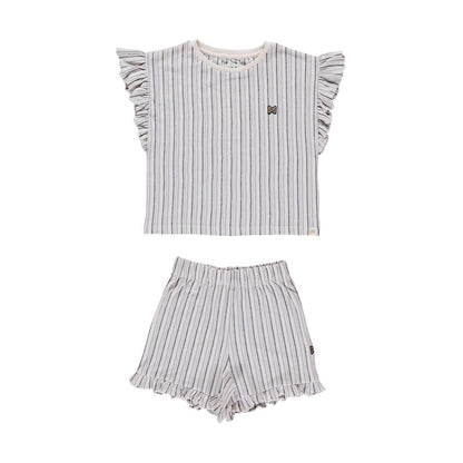 Conjunto Blusa y Short 100% Algodón con Olanes para Niña - Kool KidsKOKO NOKOKool KidsN58928-4YConjunto Blusa y Short 100% Algodón con Olanes para Niña4 AñosLavanda8720815609152