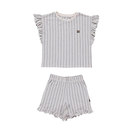 Conjunto Blusa y Short 100% Algodón con Olanes para Niña - Kool KidsKOKO NOKOKool KidsN58928-4YConjunto Blusa y Short 100% Algodón con Olanes para Niña4 AñosLavanda8720815609152