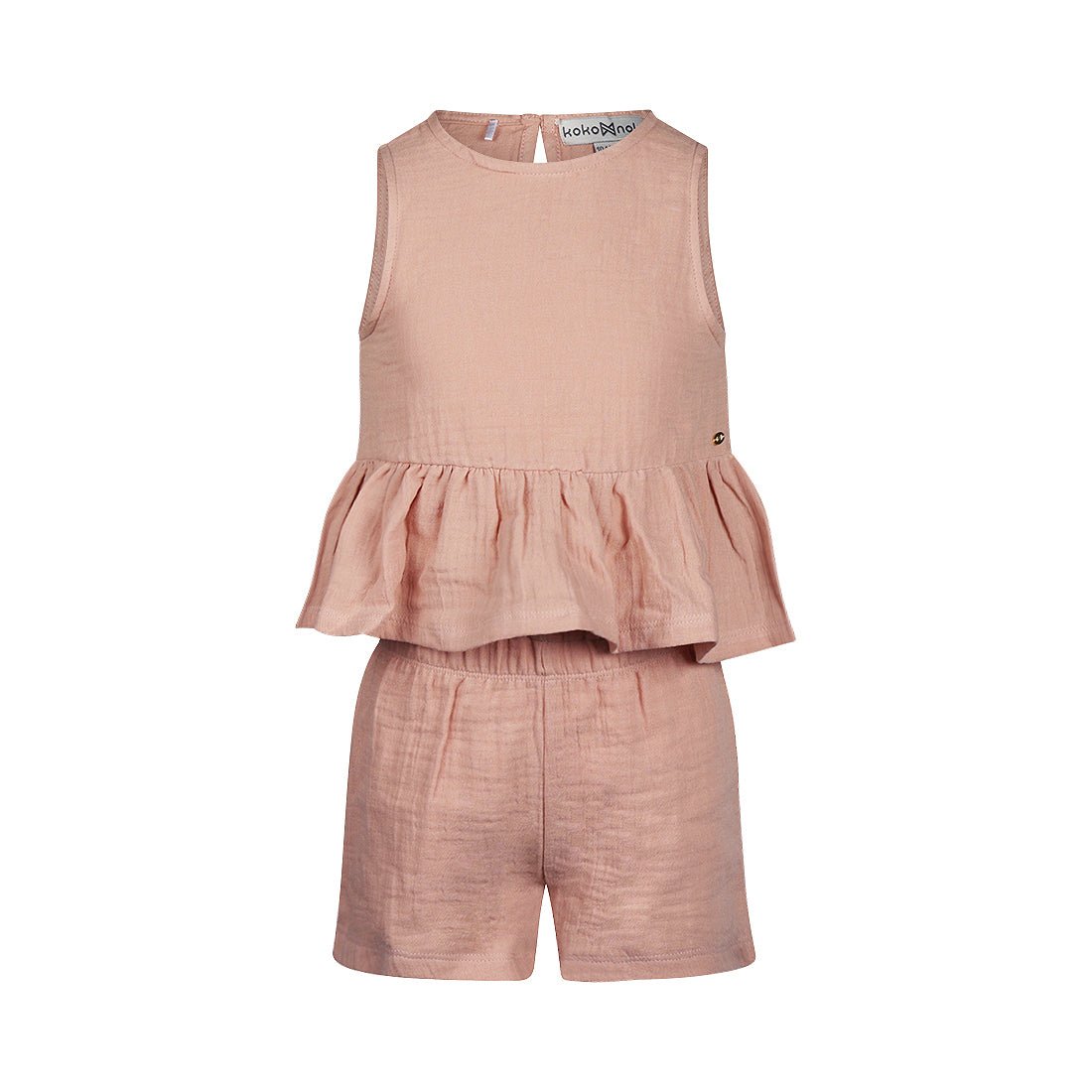 Conjunto Blusa y Short 100% Algodón Fresco con Olan para Niña - Kool KidsKOKO NOKOKool KidsN58911-4YConjunto Blusa y Short 100% Algodón Fresco con Olan para Niña4 AñosRosa claro8720815607837