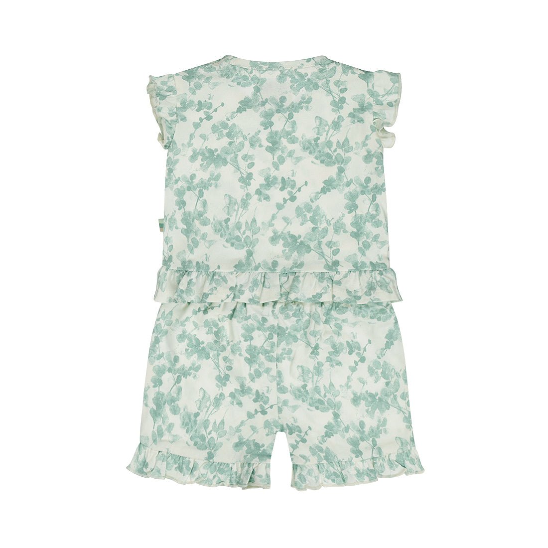 Conjunto Blusa y Short de Algodón con Estampado de Plantas para Niña - Kool KidsDIRKJEKool KidsN58380-2YConjunto Blusa y Short de Algodón con Estampado de Plantas para Niña2 AñosOff White8720815585890