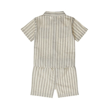 Conjunto Camisa y Short 100% Algodón a Rayas para Niño - Kool KidsDIRKJEKool KidsN58675-3MConjunto Camisa y Short 100% Algodón a Rayas para Niño3 MesesOff White8720815596261