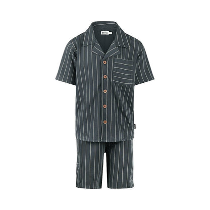 Conjunto Camisa y Short de Vestir Marino de Algodón para Niño - Kool KidsNWMKool KidsN58225-8YConjunto Camisa y Short de Vestir Marino de Algodón para Niño8 AñosGris oscuro8720815578830
