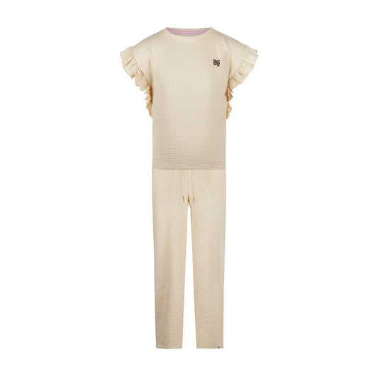 Conjunto de dos piezas para niña - Kool KidsKOKO NOKOKool KidsP54982Conjunto de dos piezas para niña4 AñosOff White