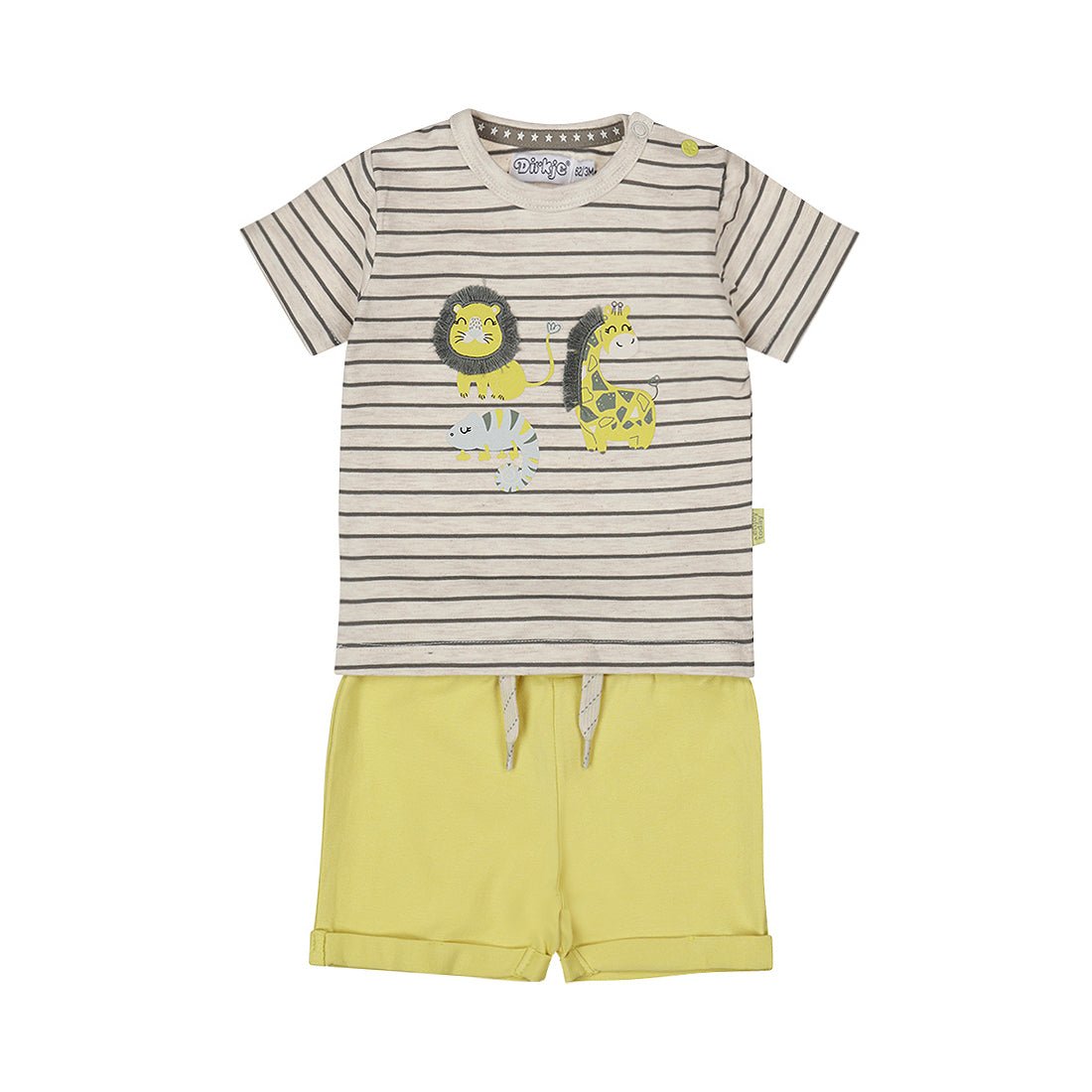 Conjunto de playera y short para bebé - Kool KidsDIRKJEKool KidsP54713Conjunto de playera y short para bebé3 MesesPistachio green