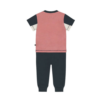 Conjunto Playera Sunset y Jogger Cargo de Algodón para Niño - Kool KidsDIRKJEKool KidsN58712-3MConjunto Playera Sunset y Jogger Cargo de Algodón para Niño3 MesesNavy8720815598029