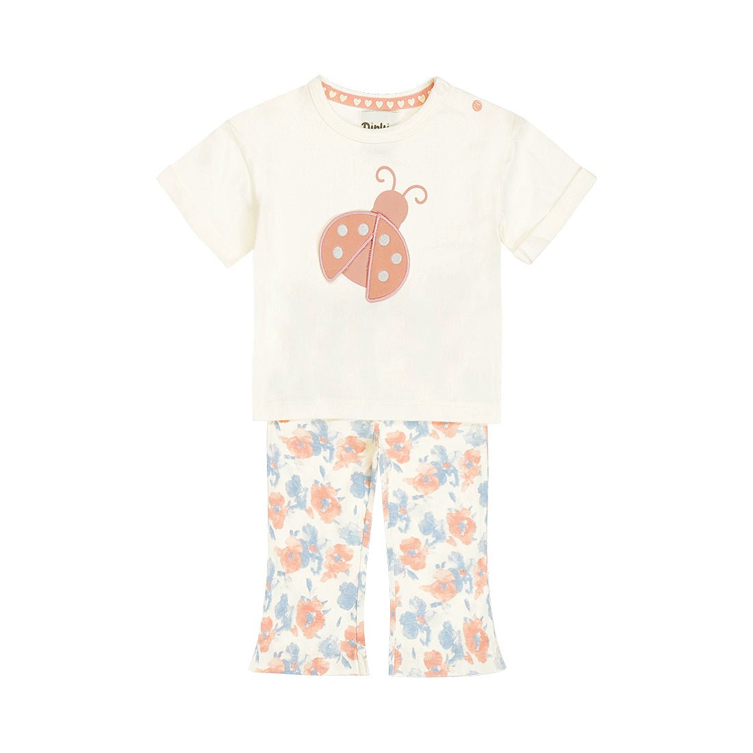 Conjunto Playera y Legging de Algodón Catarina para Niña - Kool KidsDIRKJEKool KidsN58465-3MConjunto Playera y Legging de Algodón Catarina para Niña3 MesesOff White8720815588655