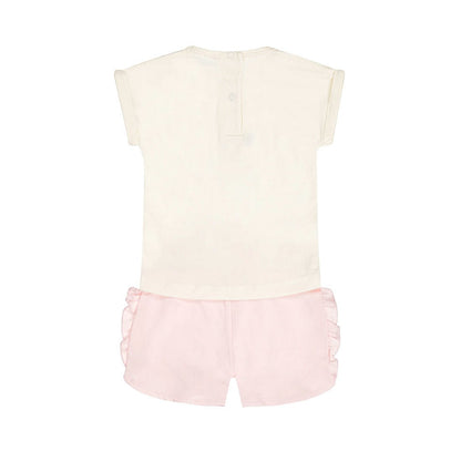 Conjunto Playera y Short de Algodón con Cupcake Rosa para Niña - Kool KidsDIRKJEKool KidsN58423-3MConjunto Playera y Short de Algodón con Cupcake Rosa para Niña3 MesesRosa claro8720815587498