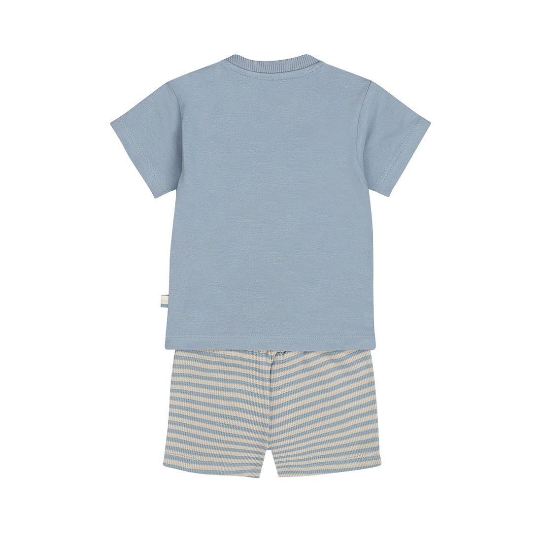 Conjunto Playera y Short de Algodón con Elefante para Niño - Kool KidsDIRKJEKool KidsN58552-3MConjunto Playera y Short de Algodón con Elefante para Niño3 MesesAzul claro8720815590962
