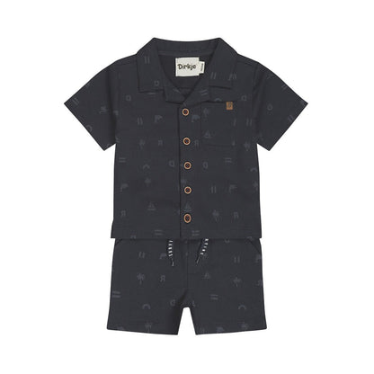 Conjunto Polo y Short de Algodón Azul Playero para Niño - Kool KidsDIRKJEKool KidsN58674-3MConjunto Polo y Short de Algodón Azul Playero para Niño3 MesesNavy8720815596155