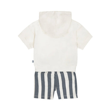 Conjunto Sudadera con Dinosaurio y Short de Algodón para Niño - Kool KidsDIRKJEKool KidsN58590-3MConjunto Sudadera con Dinosaurio y Short de Algodón para Niño3 MesesOff White8720815592683