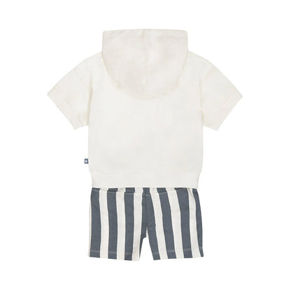 Conjunto Sudadera con Dinosaurio y Short de Algodón para Niño - Kool KidsDIRKJEKool KidsN58590-3MConjunto Sudadera con Dinosaurio y Short de Algodón para Niño3 MesesOff White8720815592683