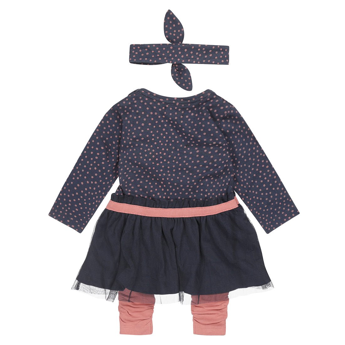 Girls 2 pce babysuit + headband - Kool KidsFREDOKool KidsU44349 - 31COAGirls 2 pce babysuit + headband6 Meses