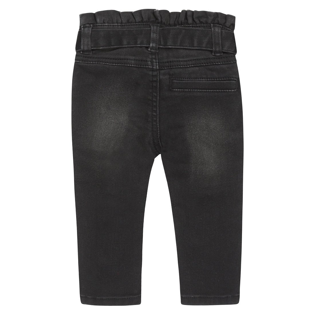 Pantalón de mezclilla negro  para niña