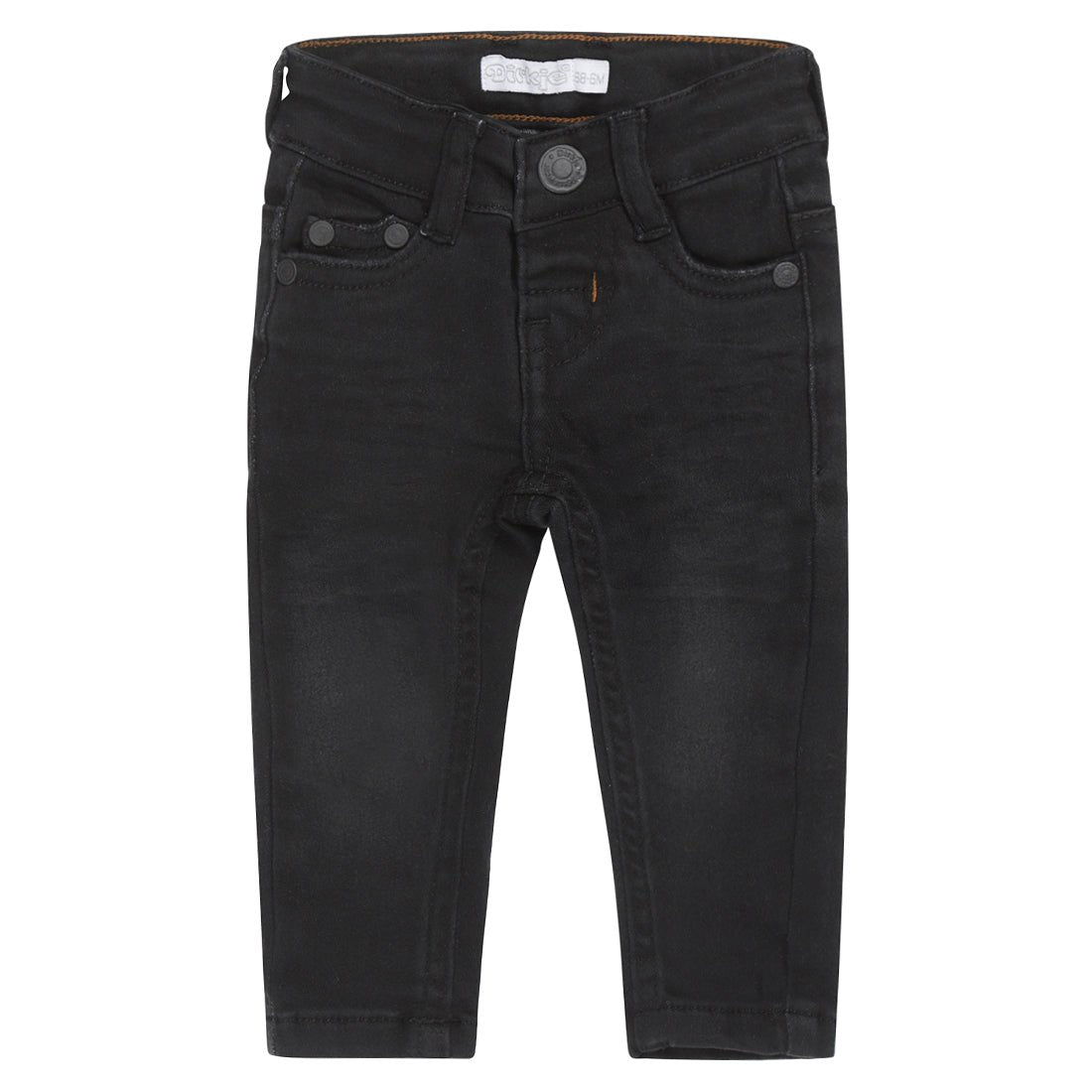 Jeans de mezclilla negros para niña