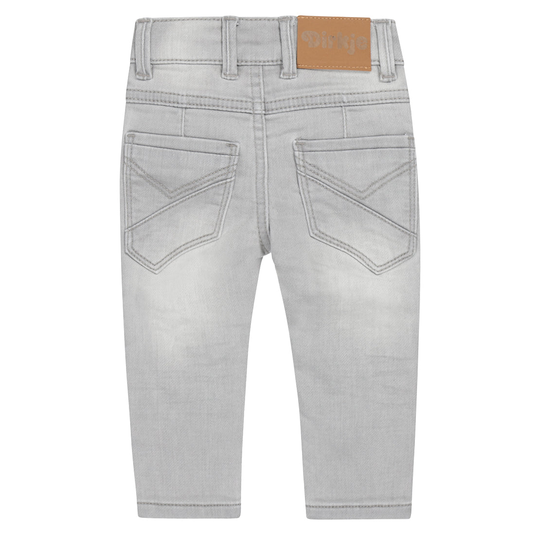 Pantalón de mezclilla gris para niña