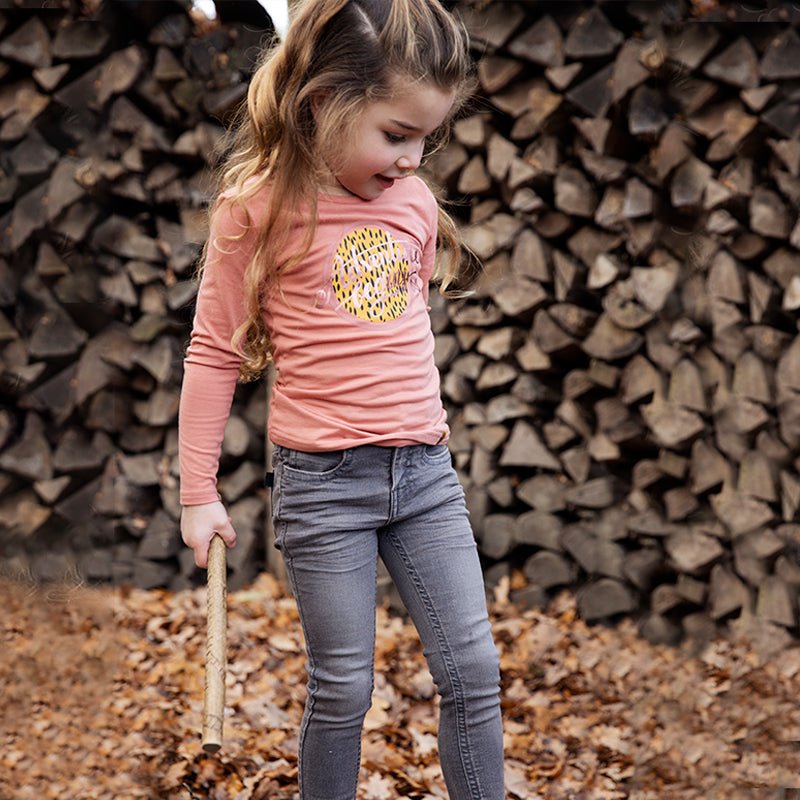 Girls Jeans Grey - Kool KidsKOKO NOKOKool KidsF40928 - 37Girls Jeans Grey3 Años