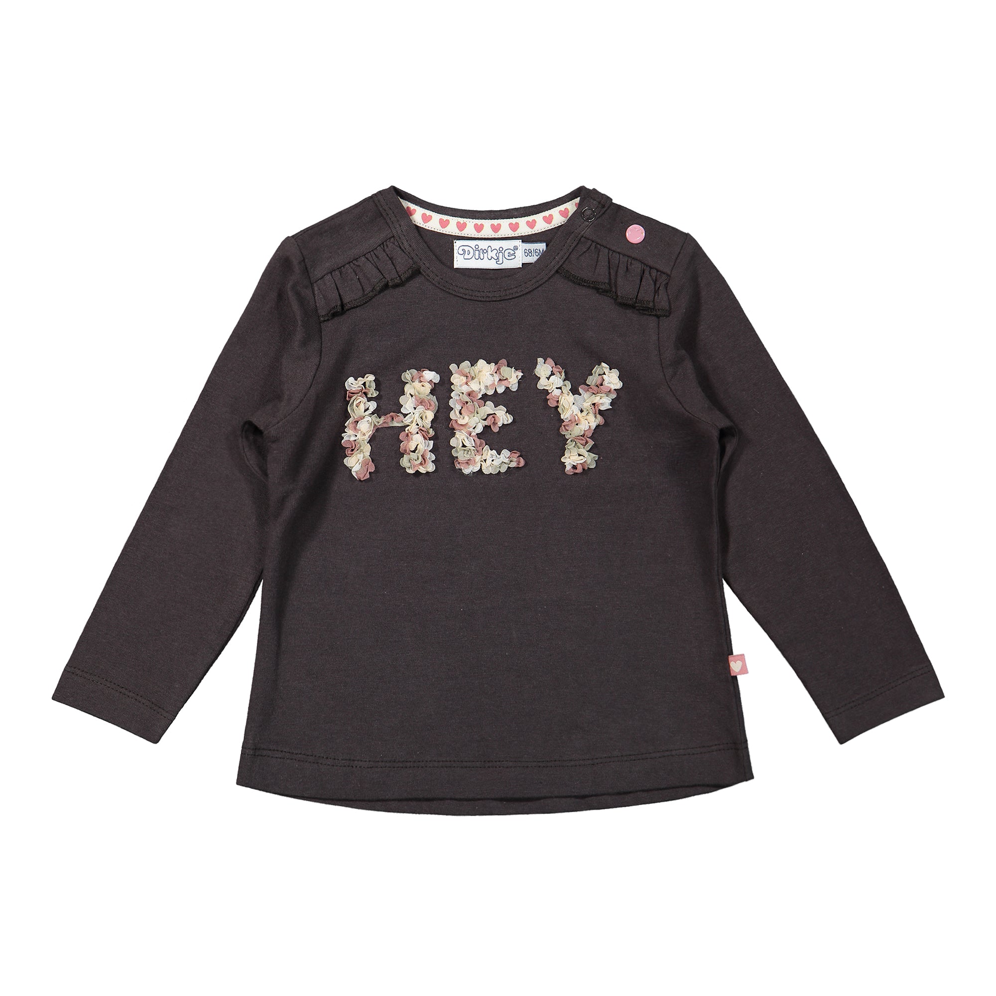 Girls T-shirt ls - Kool KidsDIRK JEANSKool KidsF40271 - 35Girls T-shirt ls6 MESES