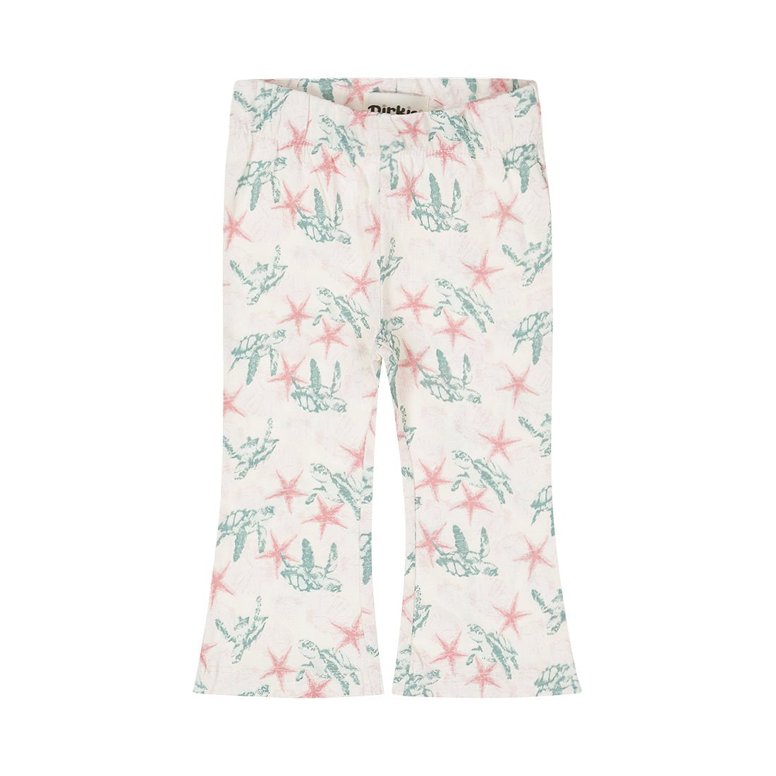 Legging Acampanado 100% Algodón Torturgas para Niña - Kool KidsDIRKJEKool KidsN58421-3MLegging Acampanado 100% Algodón Torturgas para Niña3 MesesAzul8720815587276