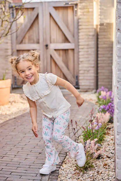 Legging Acampanado 100% Algodón Torturgas para Niña - Kool KidsDIRKJEKool KidsN58421-3MLegging Acampanado 100% Algodón Torturgas para Niña3 MesesAzul8720815587276