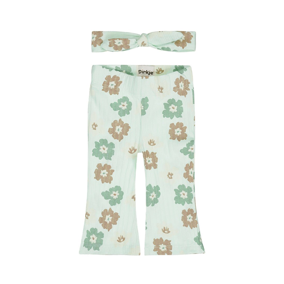 Legging de Algodón con Flores y Diadema para Niña - Kool KidsDIRKJEKool KidsN58401-3MLegging de Algodón con Flores y Diadema para Niña3 MesesVerde claro descolorido8720815586613