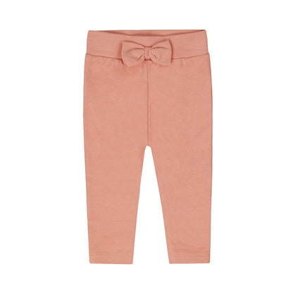 Pantalón Legging de Algodón Rosa Suave con Moño para Niña - Kool KidsDIRKJEKool KidsN58476-2YPantalón Legging de Algodón Rosa Suave con Moño para Niña2 AñosRosa claro8720815589140