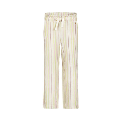 Pantalón Recto de Algodón con Rayas de Colores para Niña - Kool KidsKOKO NOKOKool KidsN58988-4YPantalón Recto de Algodón con Rayas de Colores para Niña4 AñosOff White8720815613111