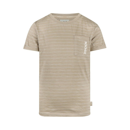 Playera 100% Algodón Café de Rayas para Niño - Kool KidsKOKO NOKOKool KidsN58855-4YPlayera 100% Algodón Café de Rayas para Niño4 AñosArena8720815603754