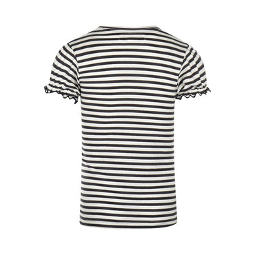 Playera a rayas manga corta para niña - Kool KidsKOKO NOKOKool KidsP54958Playera a rayas manga corta para niña4 AñosDark blue