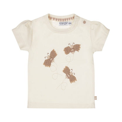 Playera con abejitas para niña - Kool KidsDIRKJEKool KidsP54400Playera con abejitas para niña2 AñosOff White