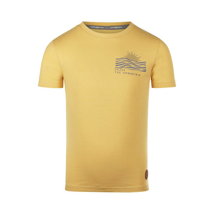 Playera con estampado de playa para niño - Kool KidsKOKO NOKOKool KidsP54808Playera con estampado de playa para niño4 AñosAmarillo