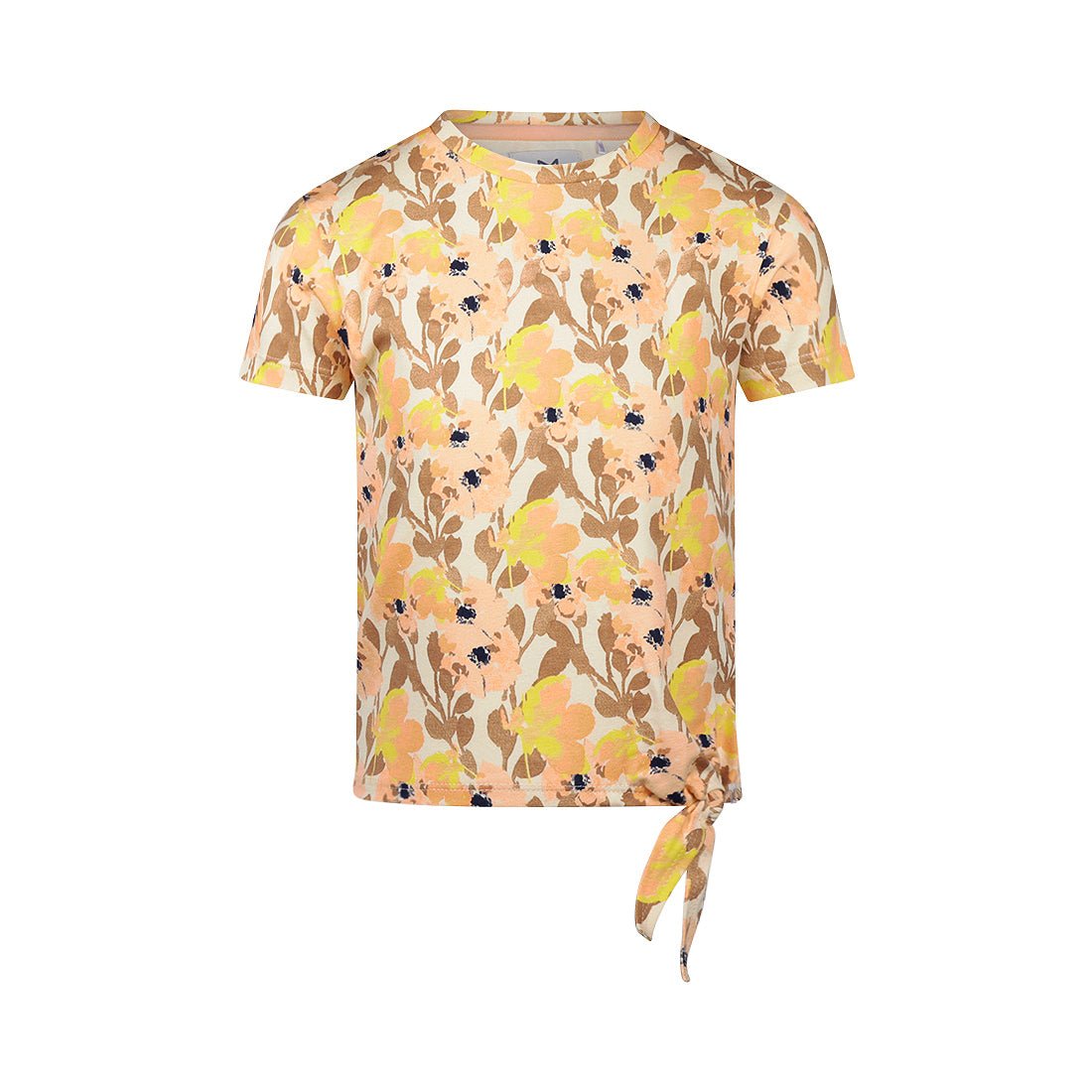 Playera de Algodón Beige con Flores Durazno para Niña - Kool KidsKOKO NOKOKool KidsN58971-4YPlayera de Algodón Beige con Flores Durazno para Niña4 AñosDurazno8720815611674