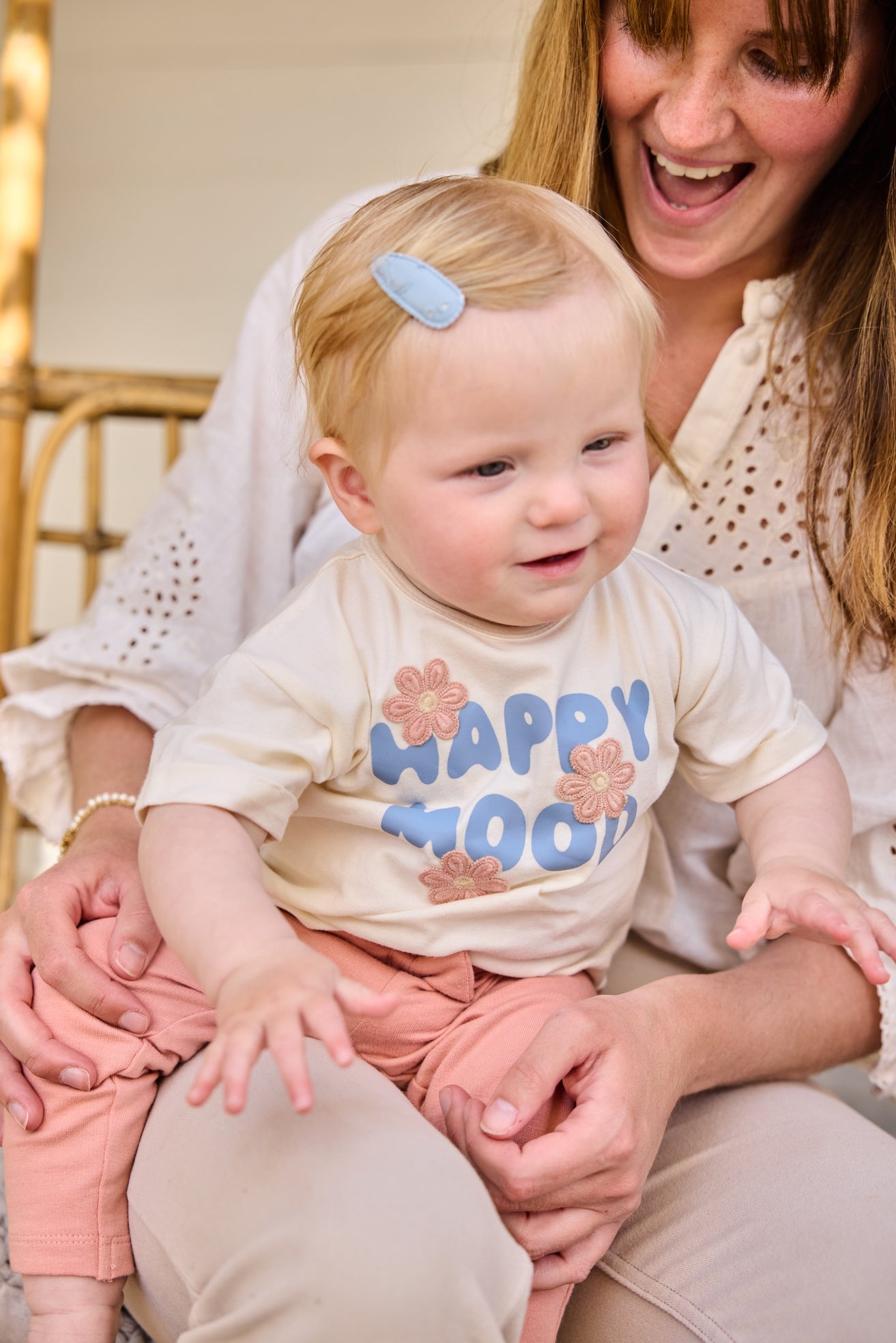 Playera de Algodón Beige Happy Mood para Niña - Kool KidsDIRKJEKool KidsN58477-2YPlayera de Algodón Beige Happy Mood para Niña2 AñosOff White8720815589256