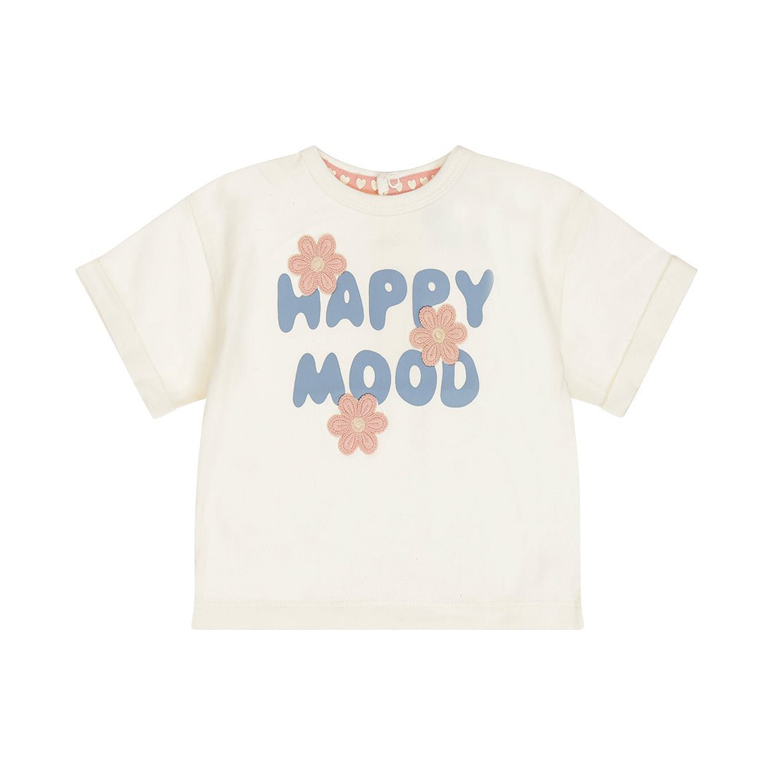 Playera de Algodón Beige Happy Mood para Niña - Kool KidsDIRKJEKool KidsN58477-2YPlayera de Algodón Beige Happy Mood para Niña2 AñosOff White8720815589256