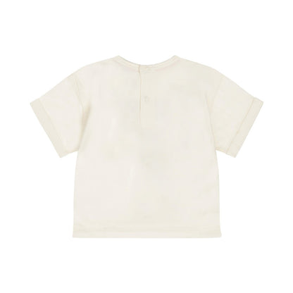 Playera de Algodón Beige Happy Mood para Niña - Kool KidsDIRKJEKool KidsN58477-2YPlayera de Algodón Beige Happy Mood para Niña2 AñosOff White8720815589256