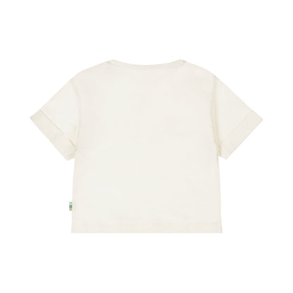 Playera de Algodón con Estampado de Sandalias para Niña - Kool KidsDIRKJEKool KidsN58400-3MPlayera de Algodón con Estampado de Sandalias para Niña3 MesesOff White8720815586507
