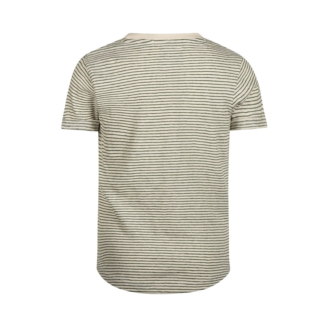 Playera de Algodón con Lino Corte Largo en la Espalda para Niño - Kool KidsKOKO NOKOKool KidsN58830-4YPlayera de Algodón con Lino Corte Largo en la Espalda para Niño4 AñosOliva8720815601835