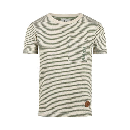 Playera de Algodón con Lino Corte Largo en la Espalda para Niño - Kool KidsKOKO NOKOKool KidsN58830-4YPlayera de Algodón con Lino Corte Largo en la Espalda para Niño4 AñosOliva8720815601835