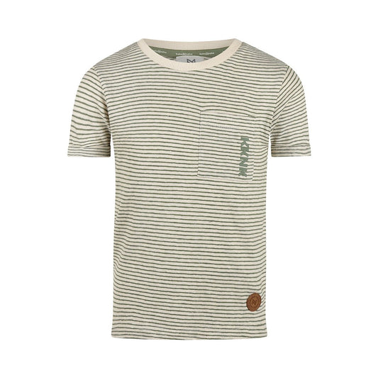 Playera de Algodón con Lino Corte Largo en la Espalda para Niño - Kool KidsKOKO NOKOKool KidsN58830-4YPlayera de Algodón con Lino Corte Largo en la Espalda para Niño4 AñosOliva8720815601835