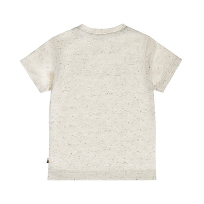 Playera Jaspeada de Algodón Estampado Santa Monica para Niño - Kool KidsDIRKJEKool KidsN58689-3MPlayera Jaspeada de Algodón Estampado Santa Monica para Niño3 MesesOff White8720815596810
