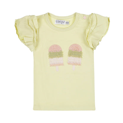 Playera manga corta para niña - Kool KidsDIRKJEKool KidsP54485Playera manga corta para niña2 AñosSoft green