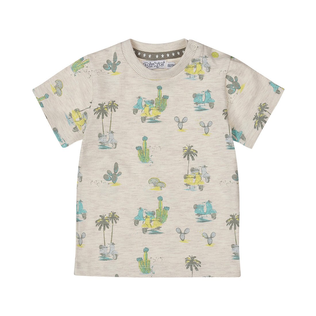 Playera manga corta para niño - Kool KidsDIRKJEKool KidsP54725Playera manga corta para niño2 AñosOff White