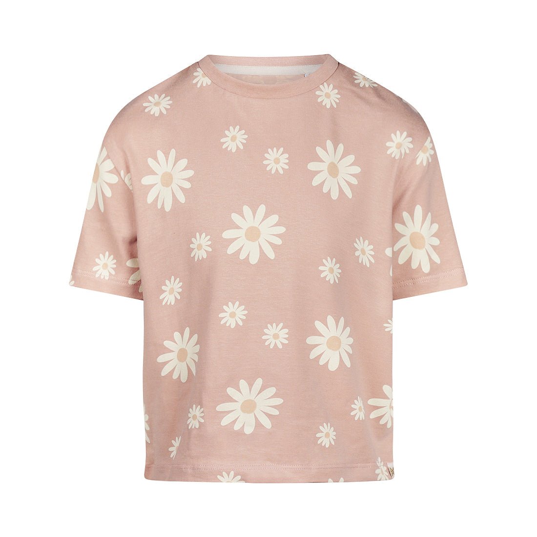 Playera Oversize de Algodón Rosa con Flores para Niña - Kool KidsKOKO NOKOKool KidsN58902-4YPlayera Oversize de Algodón Rosa con Flores para Niña4 AñosRosa claro8720815606878