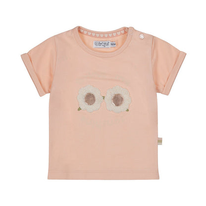Playera rosa con flores - Kool KidsDIRKJEKool KidsP54477Playera rosa con flores2 AñosFaded peach