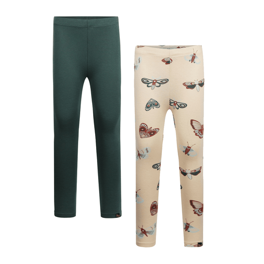 Set de 2 leggings para niña - Kool KidsKOKO NOKOKool KidsQ52967Set de 2 leggings para niña4 AñosDark green