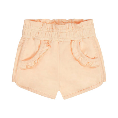 Short de Algodón Durazno con Olán para Bebé - Kool KidsDIRKJEKool KidsN58320-3MShort de Algodón Durazno con Olán para Bebé3 MesesDurazno8720815582974