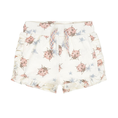Short de Algodón Hueso con Catarinas para Niña - Kool KidsDIRKJEKool KidsN58480-3MShort de Algodón Hueso con Catarinas para Niña3 MesesOff White8720815589539